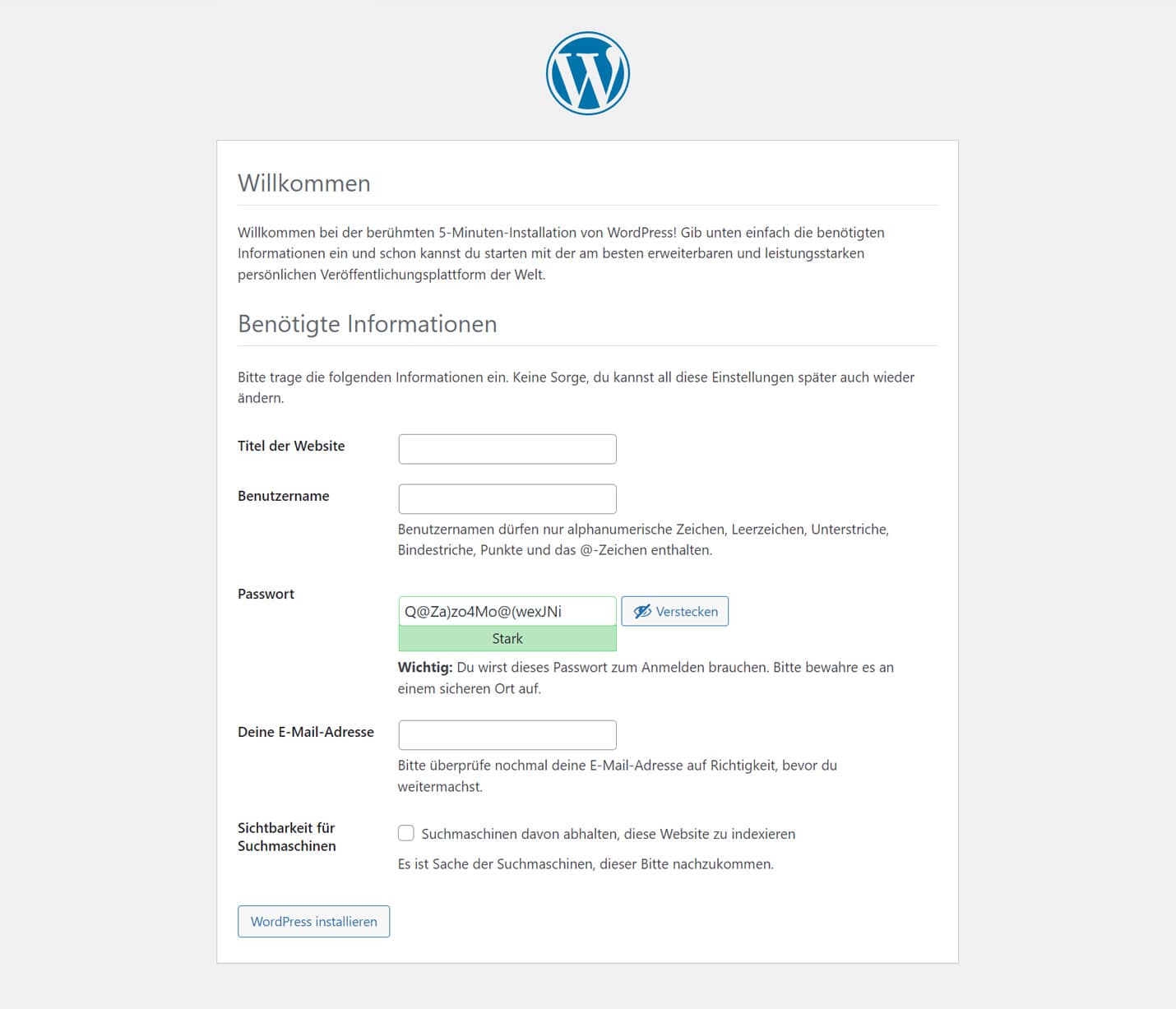WordPress Tutorials - WordPress Installation